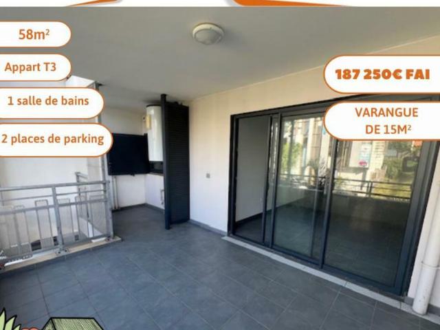 Appartement 3 pièces 58 m²