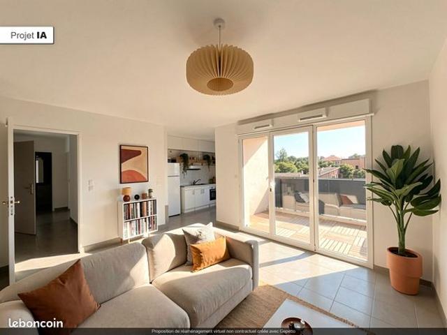 Appartement 3 pièces 58 m²