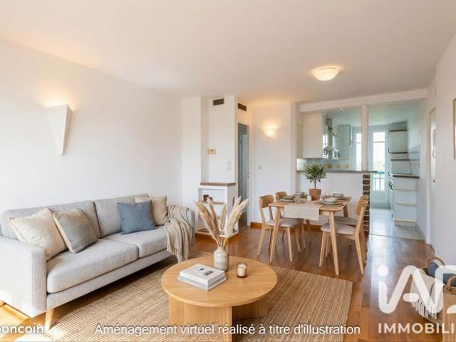 Appartement 3 pièces 58 m²