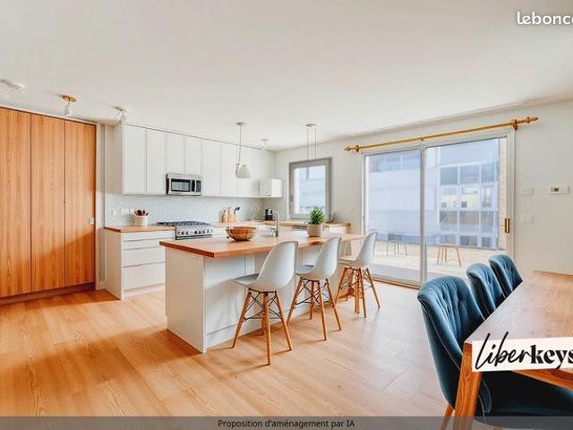 Appartement 3 pièces 58 m²