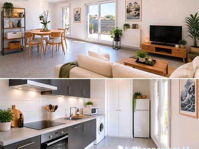 Appartement 3 pièces 58 m²