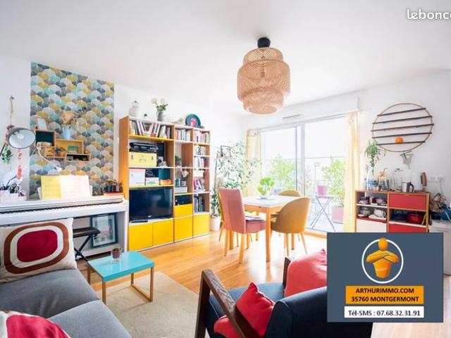 Appartement 3 pièces 58 m²