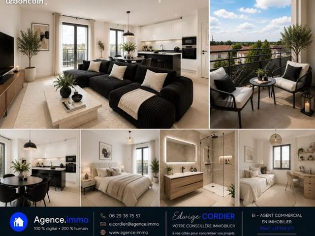 Appartement 3 pièces 58 m²