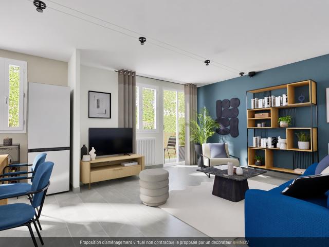 Appartement 3 pièces 58 m²