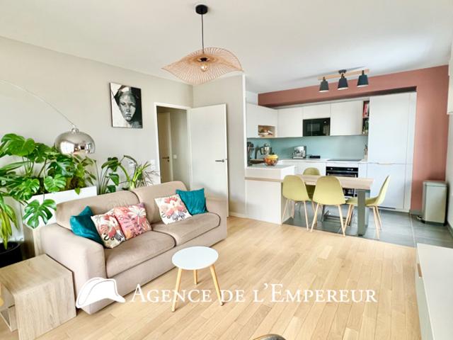 Appartement 3 pièces 59,27 m2 avec grand balcon et vue dégag
