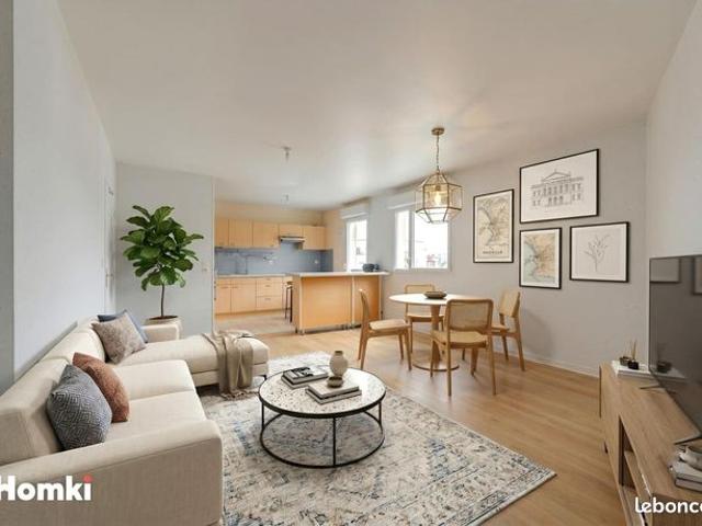 Appartement 3 pièces 59 m²