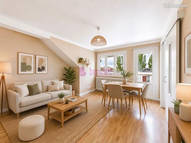 Appartement 3 pièces 59 m²