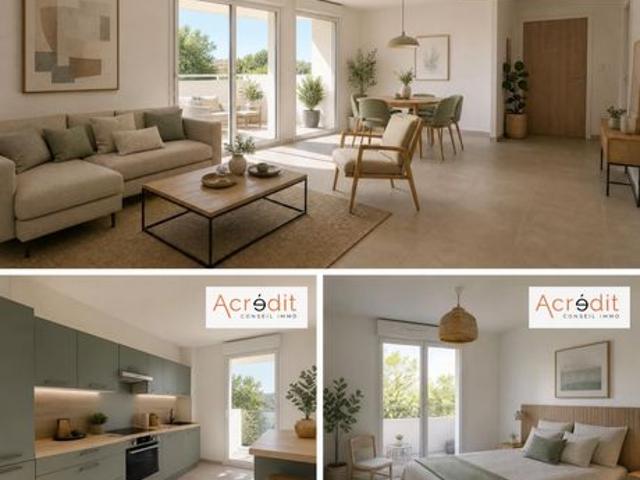 Appartement 3 pièces 59 m²