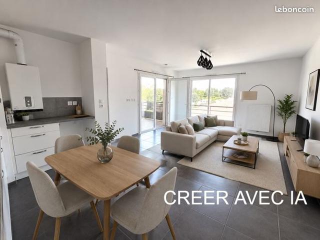 Appartement 3 pièces 59 m²