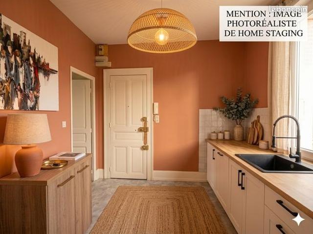 Appartement 3 pièces 59 m²