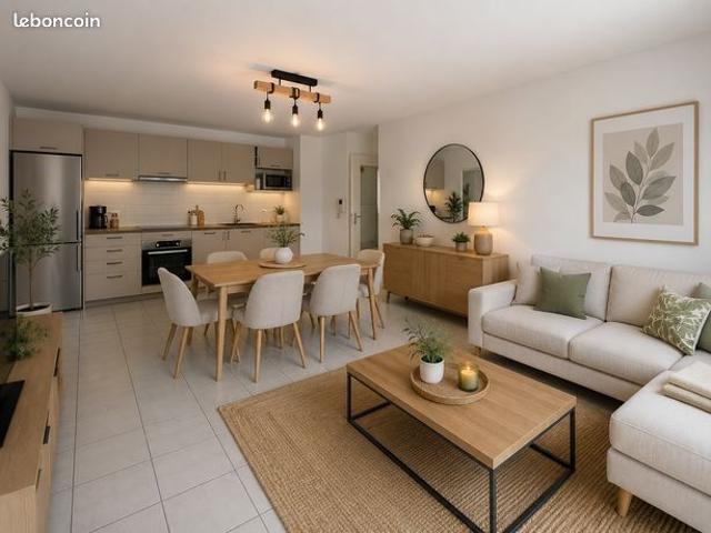 Appartement 3 pièces 59 m²