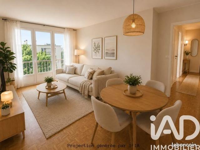 Appartement 3 pièces 59 m²