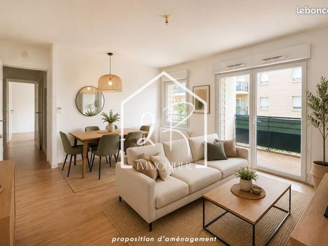 Appartement 3 pièces 59 m²