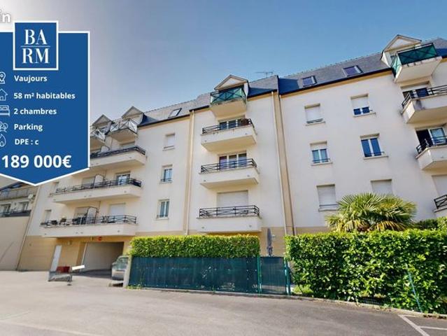 Appartement 3 pièces 59 m²