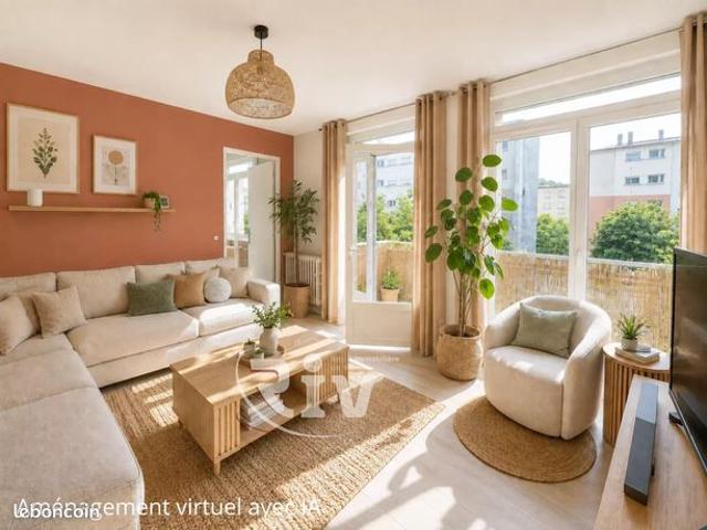 Appartement 3 pièces 59 m²