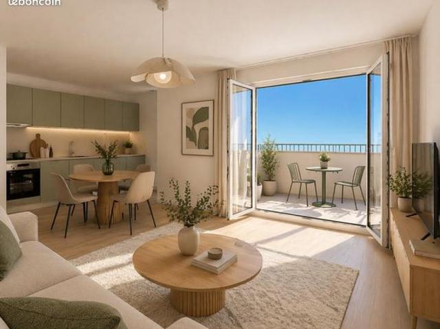 Appartement 3 pièces 59 m²