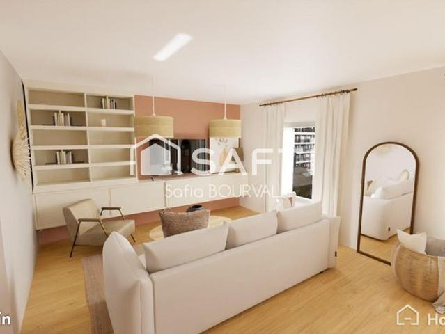 Appartement 3 pièces 59 m²