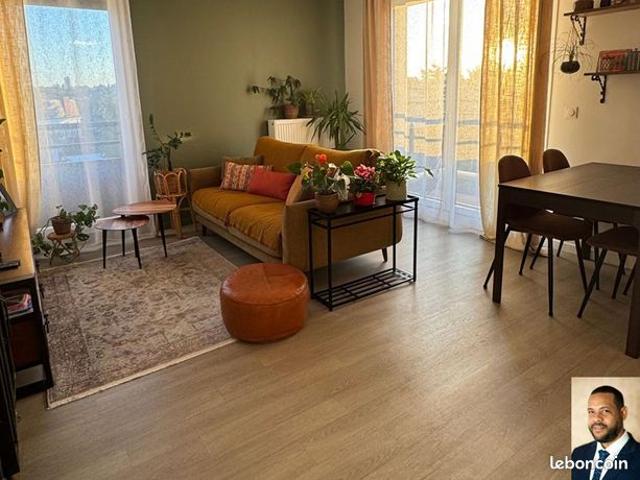 Appartement 3 pièces 59 m²