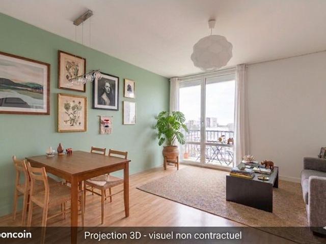 Appartement 3 pièces 59 m²