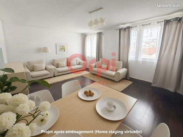 Appartement 3 pièces 59 m²