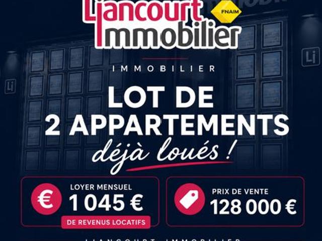 Appartement 3 pièces 59 m²