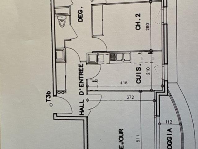 Appartement 3 pièces, 63 m² à louer à Villeurbanne 69100