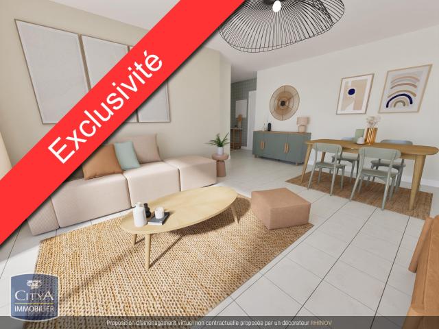 Appartement 3 pièces 63 m²