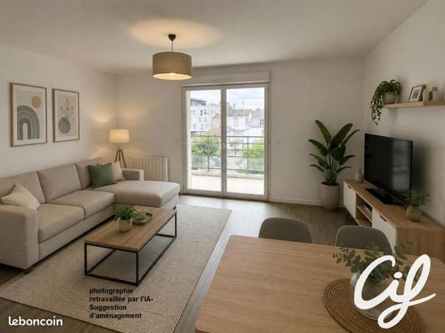 Appartement 3 pièces 63 m²