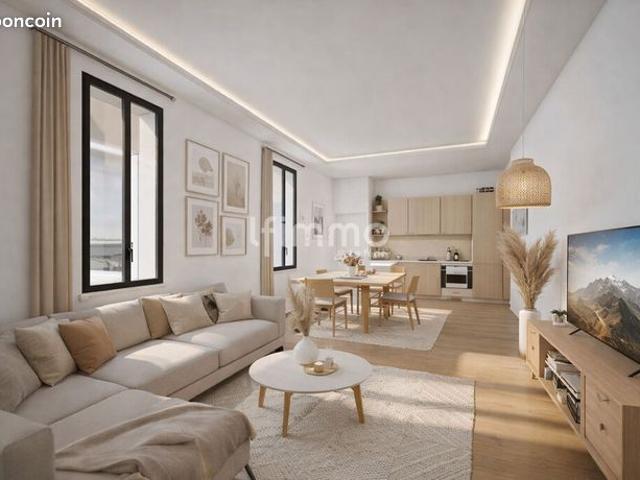 Appartement 3 pièces 63 m²