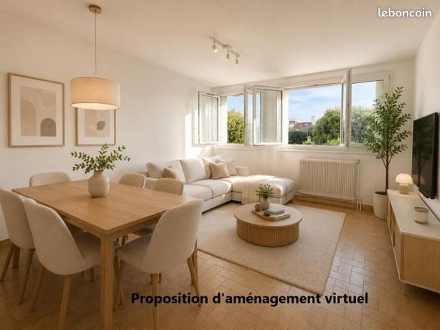 Appartement 3 pièces 63 m²