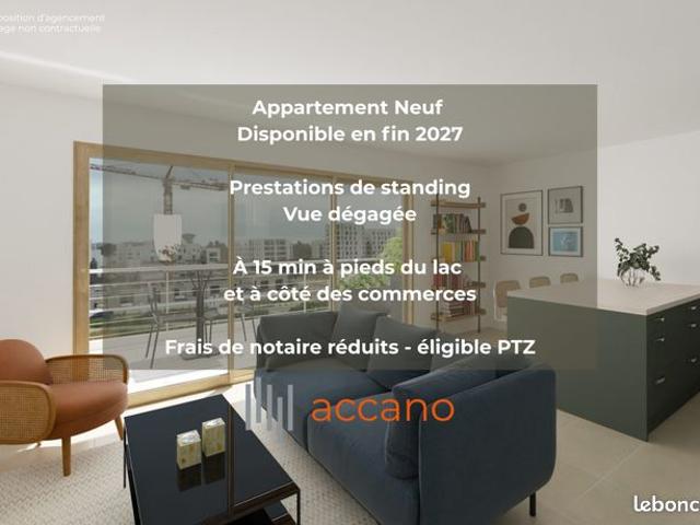 Appartement 3 pièces 63 m²