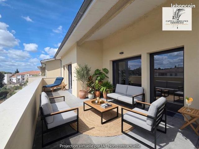 Appartement 3 pièces 63 m²