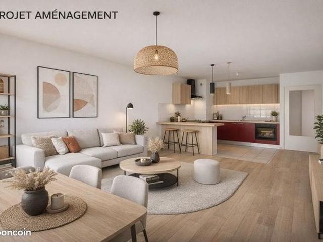 Appartement 3 pièces 63 m²