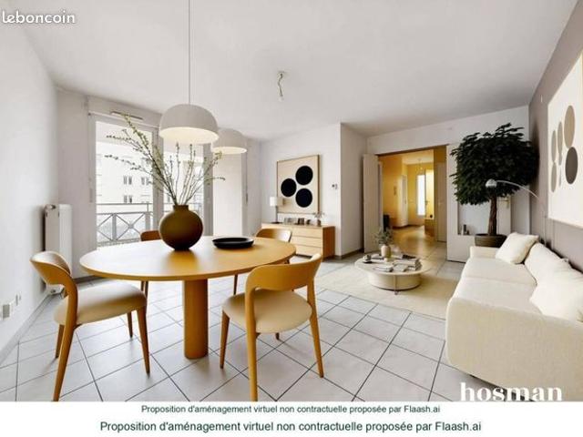 Appartement 3 pièces 63 m²