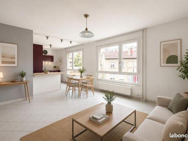 Appartement 3 pièces 63 m²