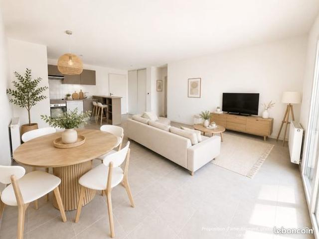 Appartement 3 pièces 63 m²