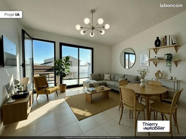 Appartement 3 pièces 63 m²