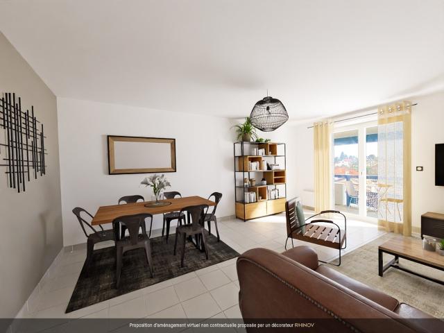 Appartement 3 pièces 63 m²