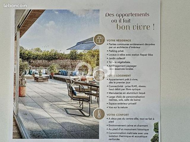 Appartement 3 pièces 63 m²