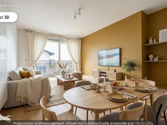 Appartement 3 pièces 63 m²