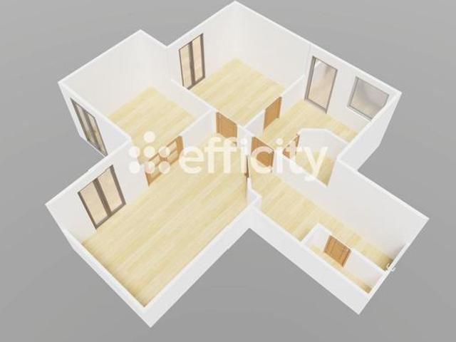 Appartement 3 pièces 63 m²