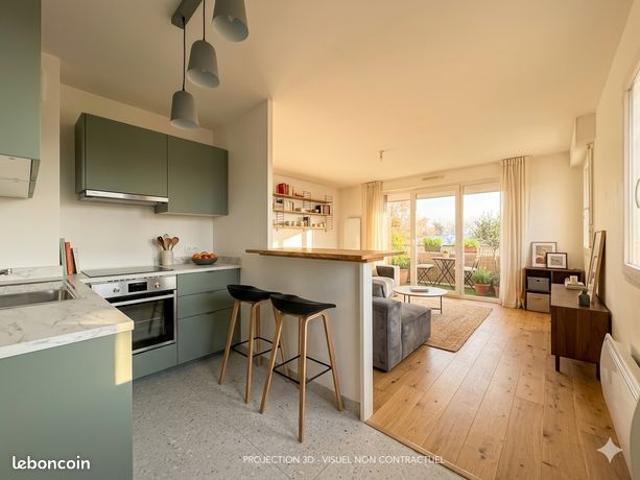 Appartement 3 pièces 63 m²