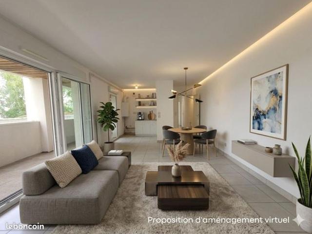 Appartement 3 pièces 63 m²