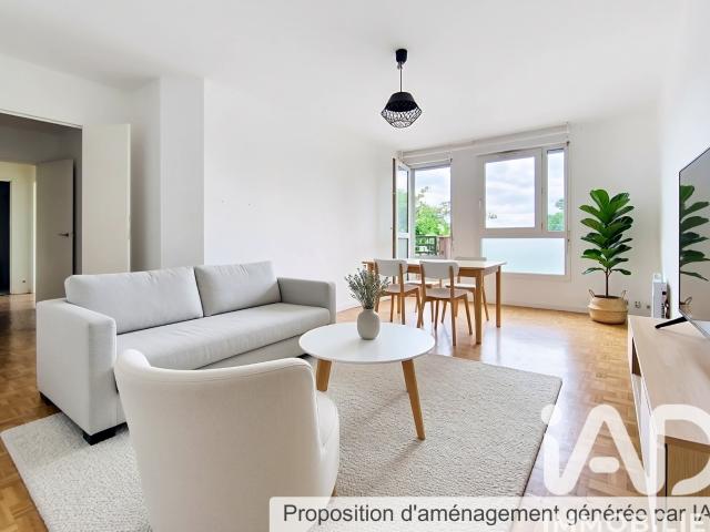 Appartement 3 pièces 63 m²