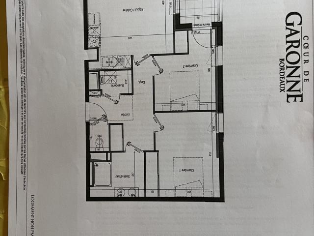 Appartement 3 pièces 63 m²