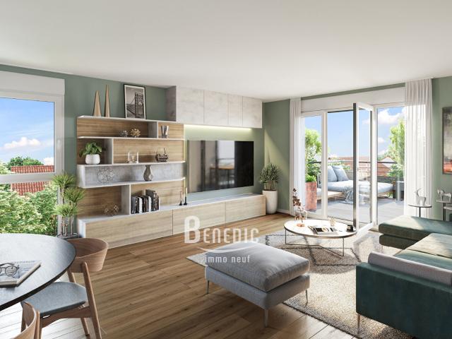 Appartement 3 pièces 63 m²