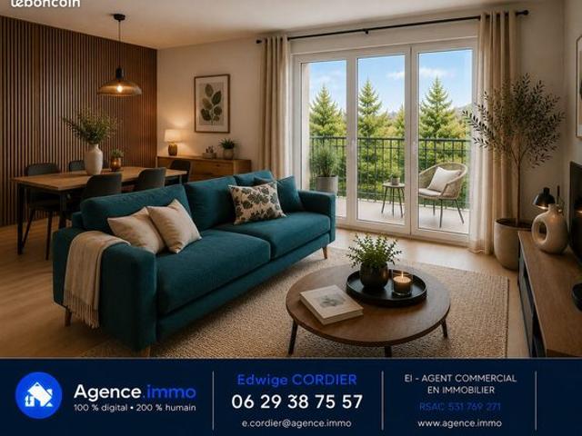 Appartement 3 pièces 63 m²