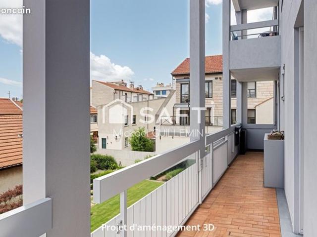 Appartement 3 pièces 63 m²
