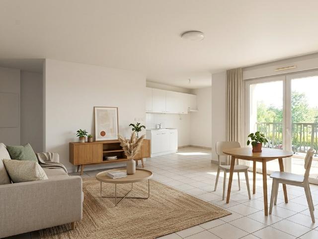 Appartement 3 pièces 63 m²