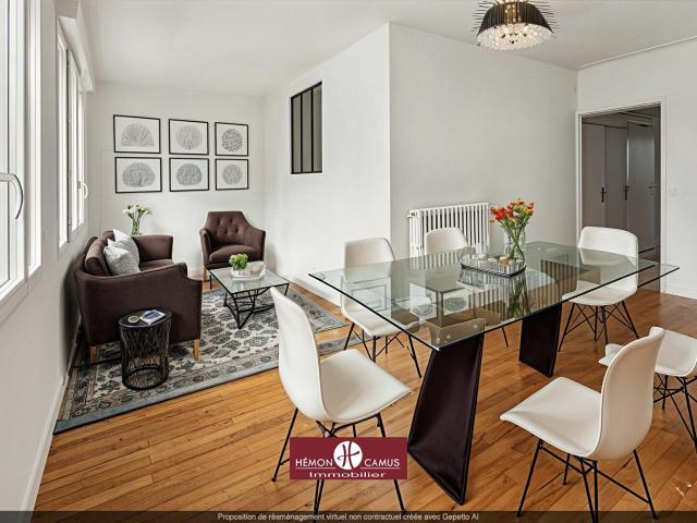 Appartement 3 pièces 63 m²